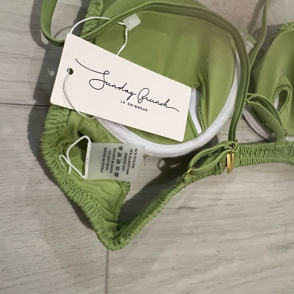 Sunday brunch bikini top size L - Picture 3 of 5